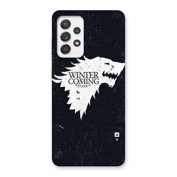 Winter is Coming Stark Back Case for Galaxy A52