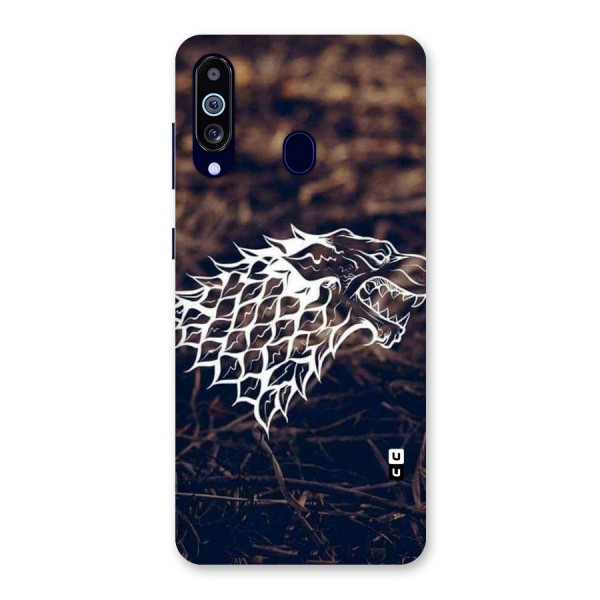 Wolf In White Back Case for Galaxy A60