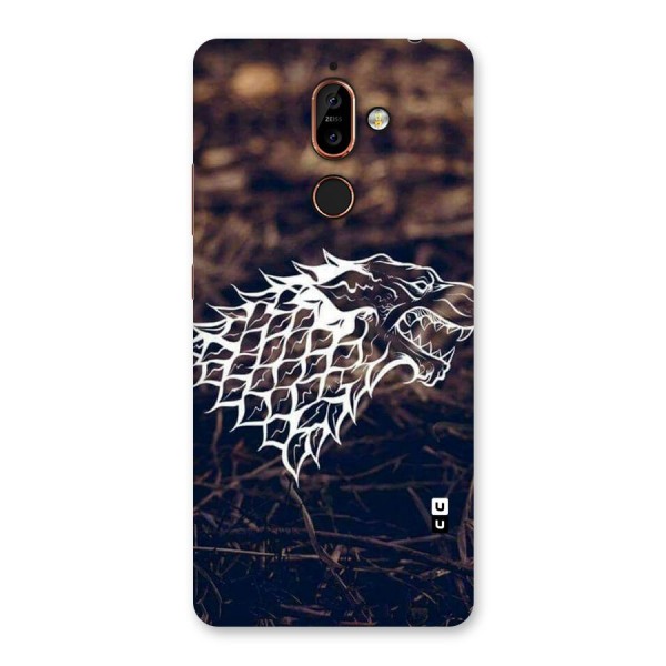 Wolf In White Back Case for Nokia 7 Plus