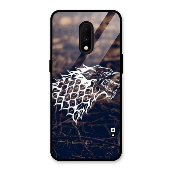 Wolf In White Glass Back Case for OnePlus 7