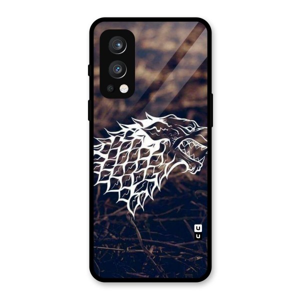 Wolf In White Glass Back Case for OnePlus Nord 2 5G