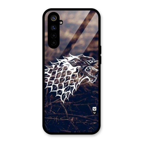 Wolf In White Glass Back Case for Realme 6