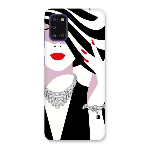 Women Beauty Back Case for Galaxy A31