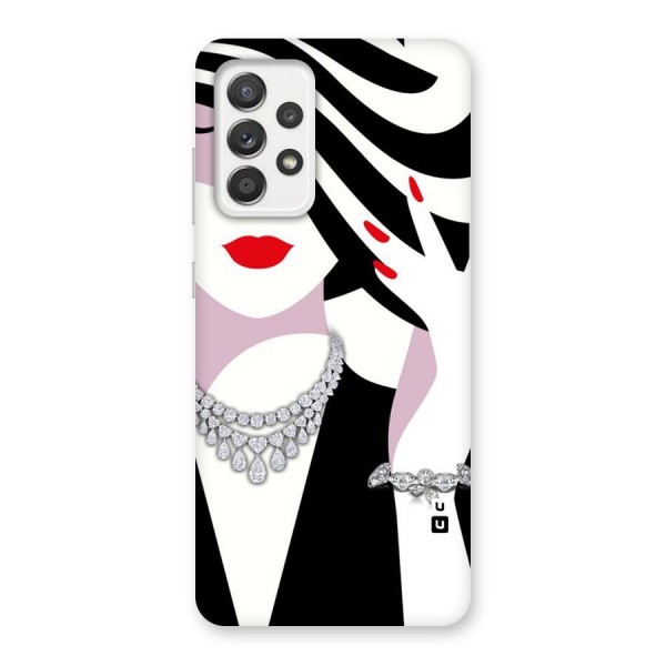 Women Beauty Back Case for Galaxy A52