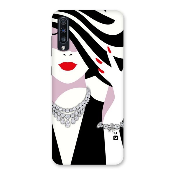 Women Beauty Back Case for Galaxy A70