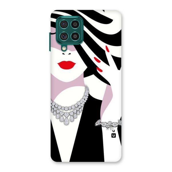 Women Beauty Back Case for Galaxy F62