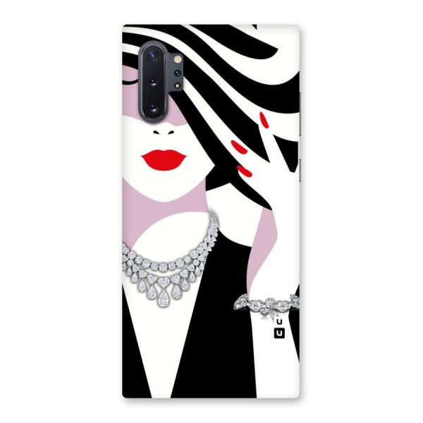 Women Beauty Back Case for Galaxy Note 10 Plus