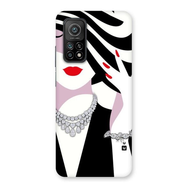 Women Beauty Back Case for Mi 10T Pro 5G