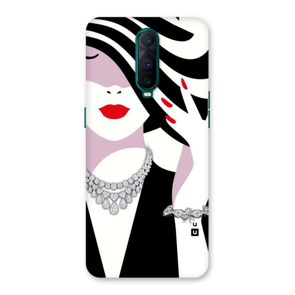 Women Beauty Back Case for Oppo R17 Pro