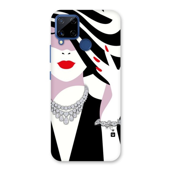 Women Beauty Back Case for Realme C12