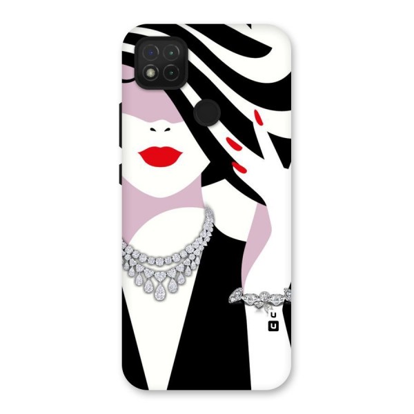 Women Beauty Back Case for Redmi 9C