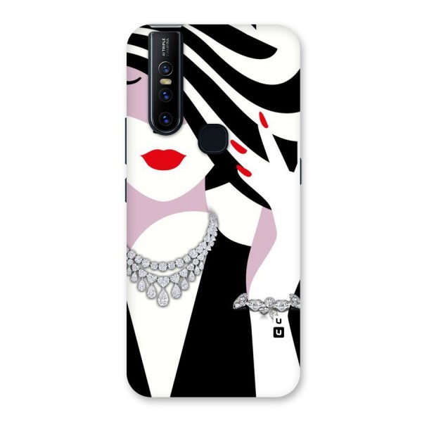 Women Beauty Back Case for Vivo V15