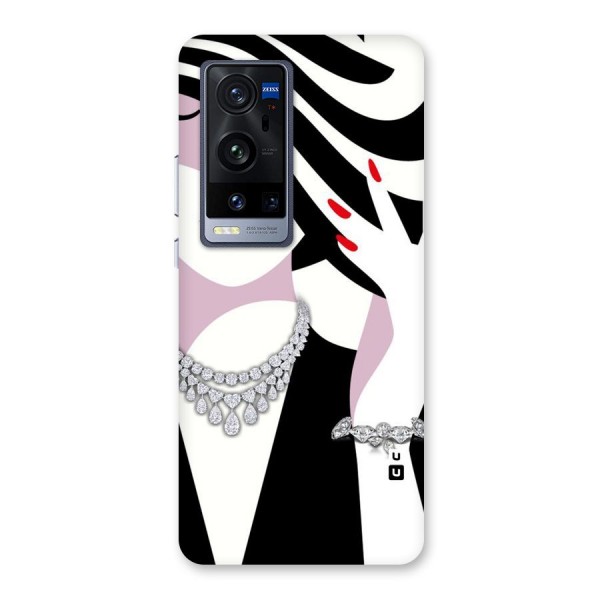 Women Beauty Back Case for Vivo X60 Pro Plus