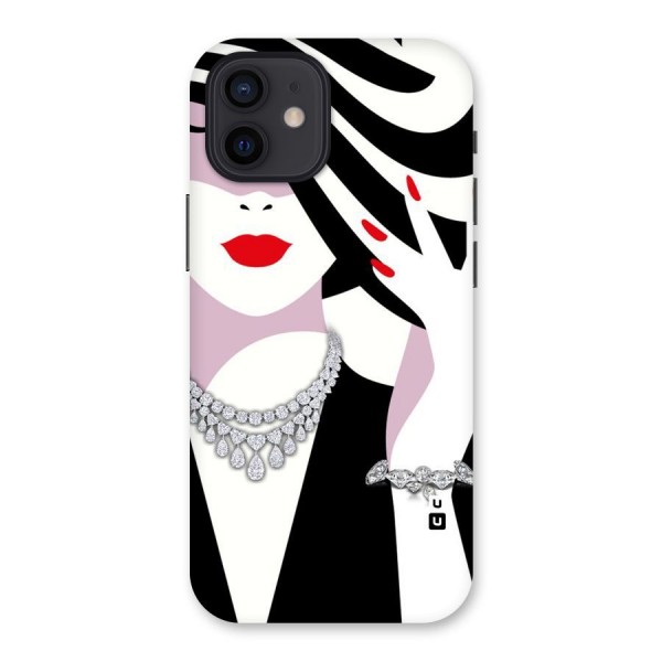 Women Beauty Back Case for iPhone 12