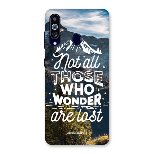 Wonder Lost Back Case for Galaxy A60