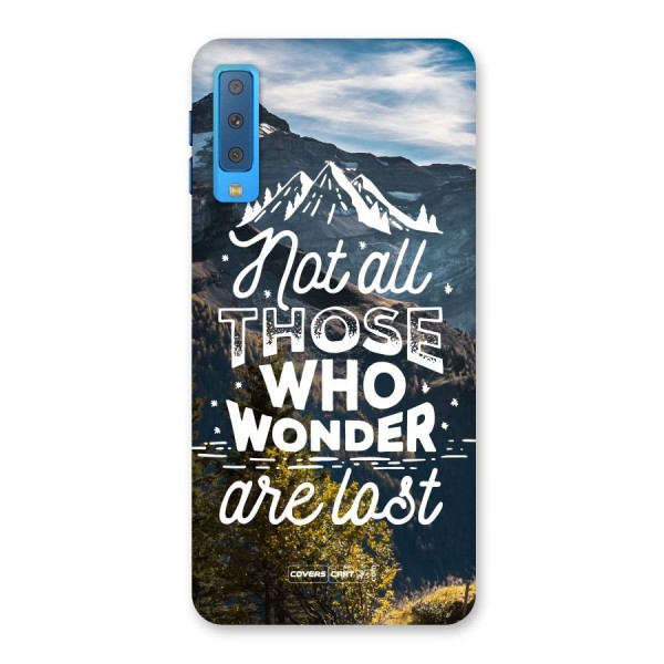 Wonder Lost Back Case for Galaxy A7 (2018)