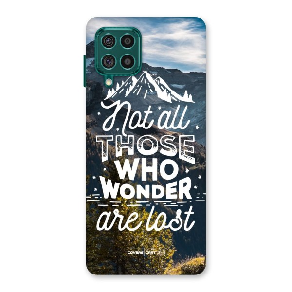 Wonder Lost Back Case for Galaxy F62