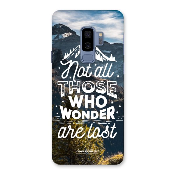 Wonder Lost Back Case for Galaxy S9 Plus