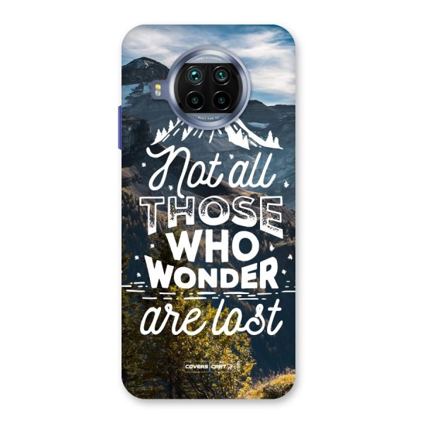 Wonder Lost Back Case for Mi 10i