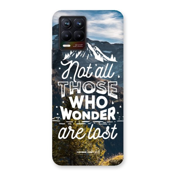 Wonder Lost Back Case for Realme 8