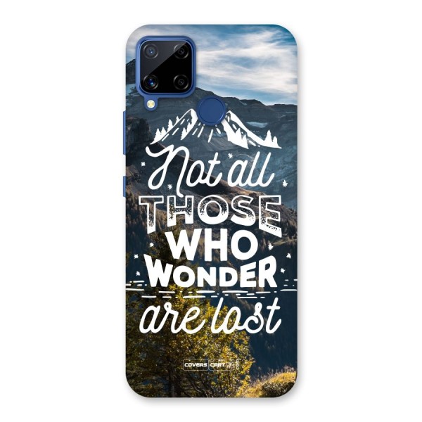 Wonder Lost Back Case for Realme C12