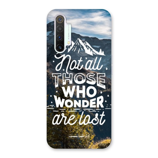 Wonder Lost Back Case for Realme X3