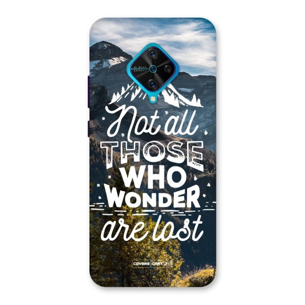 Wonder Lost Back Case for Vivo S1 Pro