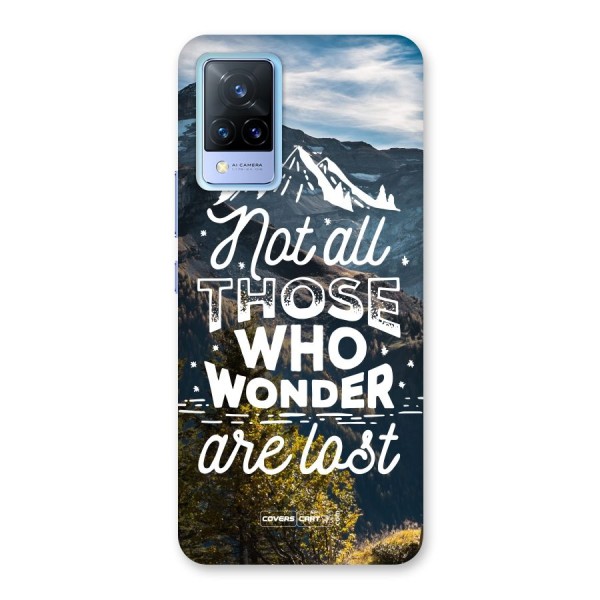 Wonder Lost Back Case for Vivo V21 5G