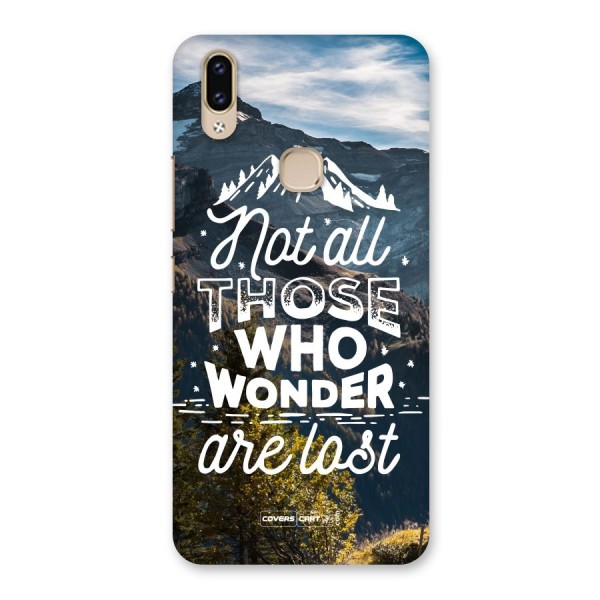 Wonder Lost Back Case for Vivo V9