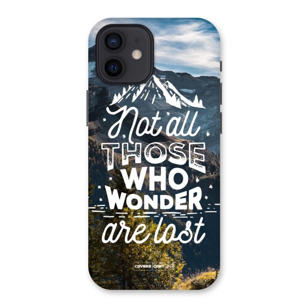 Wonder Lost Back Case for iPhone 12