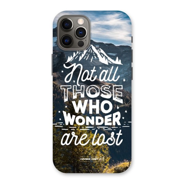 Wonder Lost Back Case for iPhone 12 Pro