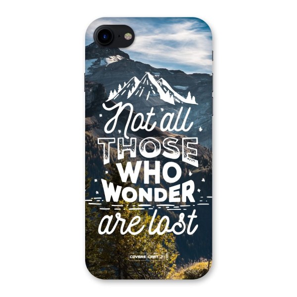 Wonder Lost Back Case for iPhone SE 2020