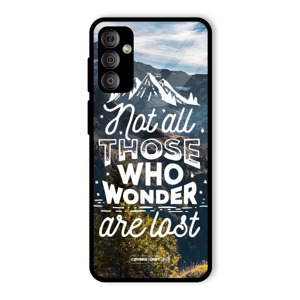 Wonder Lost Glass Back Case for Galaxy F23