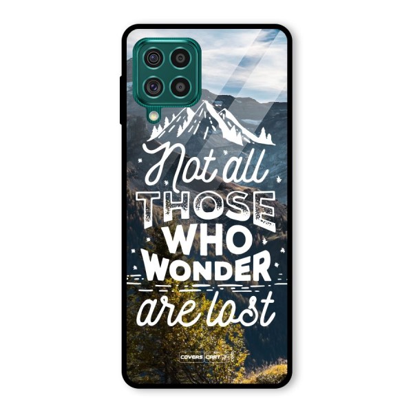 Wonder Lost Glass Back Case for Galaxy F62