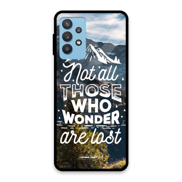 Wonder Lost Glass Back Case for Galaxy M32 5G