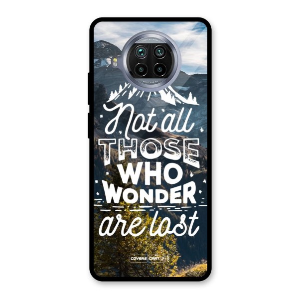 Wonder Lost Glass Back Case for Mi 10i