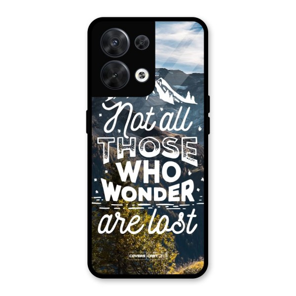 Wonder Lost Glass Back Case for Oppo Reno8 5G