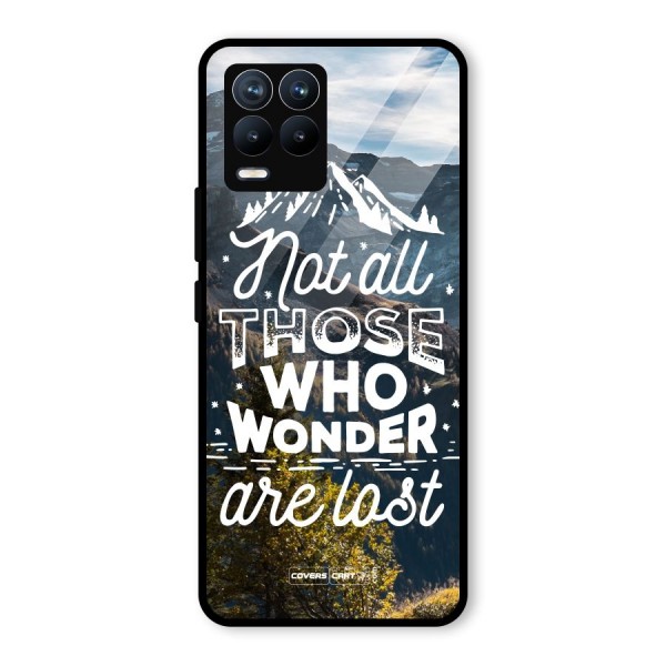 Wonder Lost Glass Back Case for Realme 8 Pro