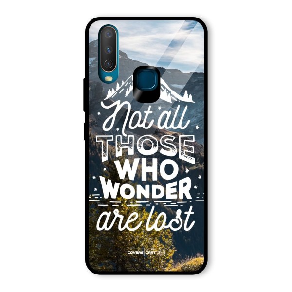 Wonder Lost Glass Back Case for Vivo Y12