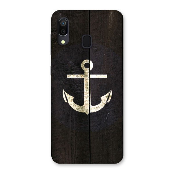 Wood Anchor Back Case for Galaxy A20