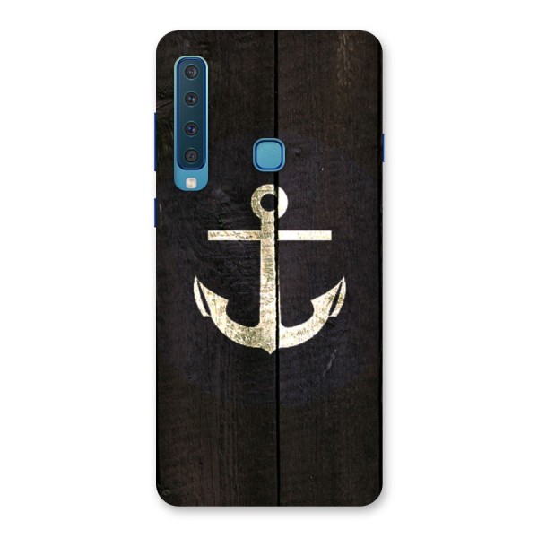 Wood Anchor Back Case for Galaxy A9 (2018)