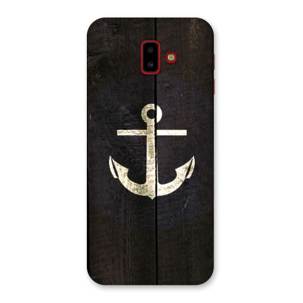 Wood Anchor Back Case for Galaxy J6 Plus