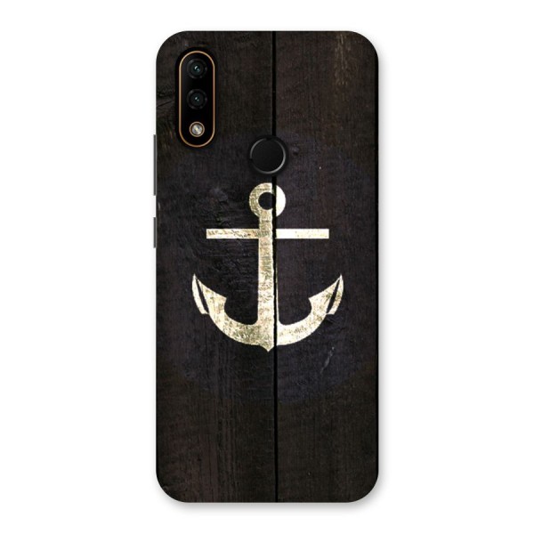 Wood Anchor Back Case for Lenovo A6 Note