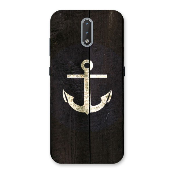 Wood Anchor Back Case for Nokia 2.3