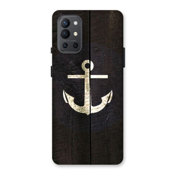 Wood Anchor Back Case for OnePlus 9R