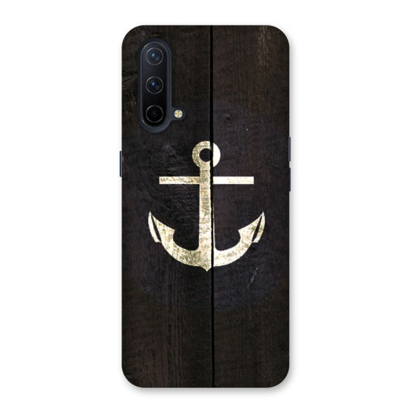 Wood Anchor Back Case for OnePlus Nord CE 5G