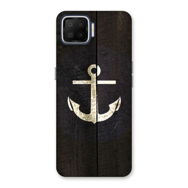 Wood Anchor Back Case for Oppo F17