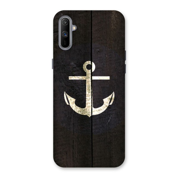 Wood Anchor Back Case for Realme C3