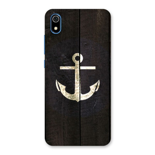 Wood Anchor Back Case for Redmi 7A