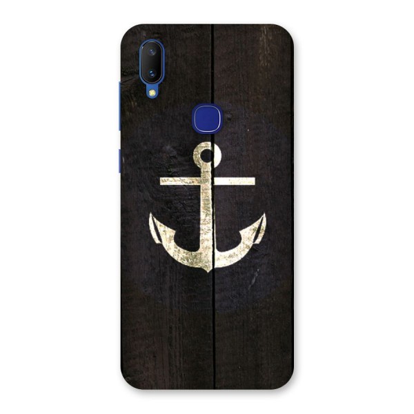 Wood Anchor Back Case for Vivo V11